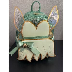 Loungefly Disney Tinker Bell Figural Winged Mini Backpack from Peter Pan New
